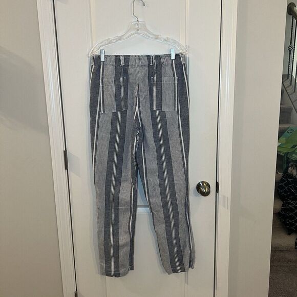 Sigrid Olsen Women’s Pants Large Linen Blend - Picture 2 of 6